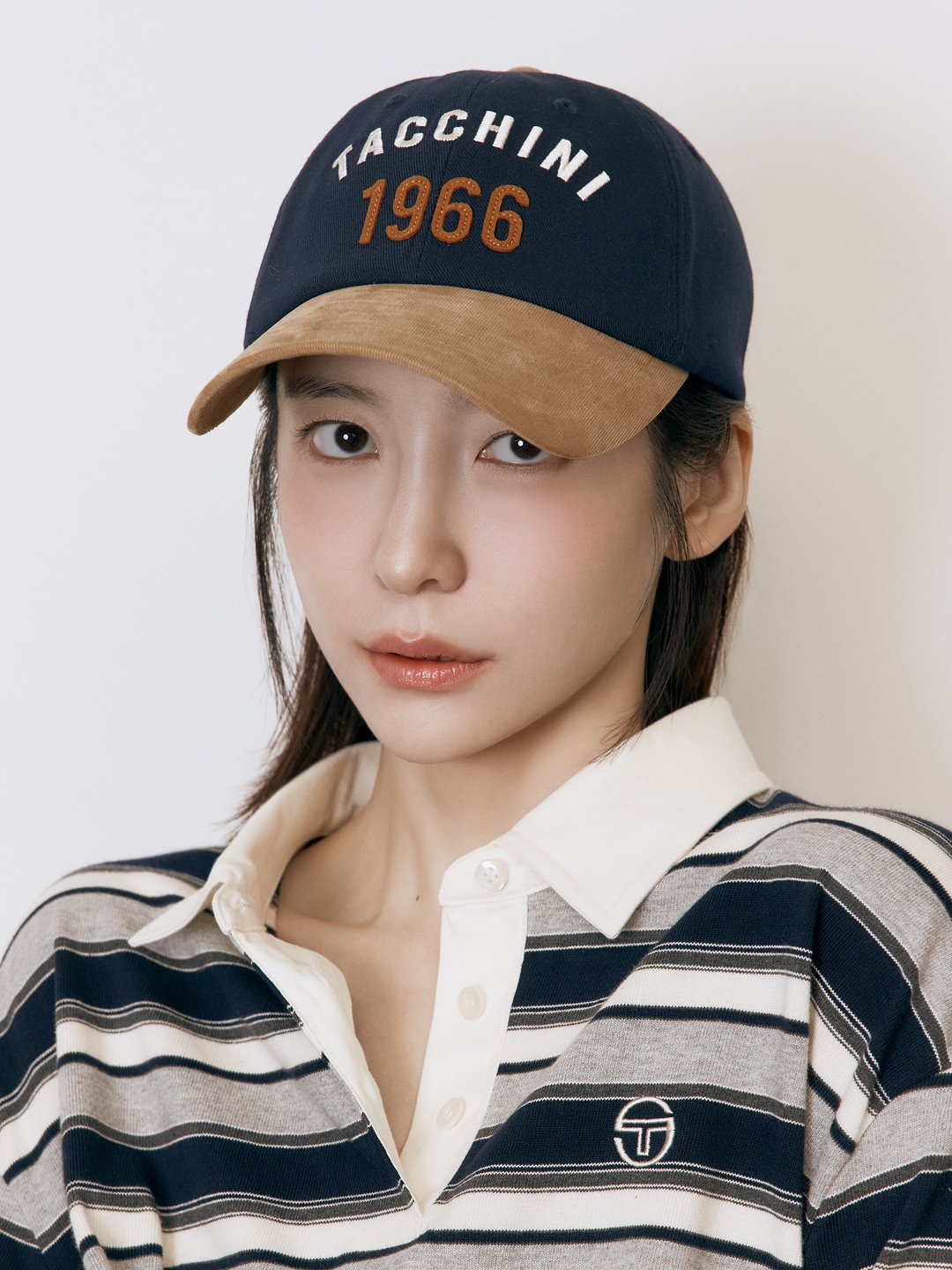 Sergio Tacchini 공식 온라인몰 - U 타키니 아트웍 볼캡 (NAVY)